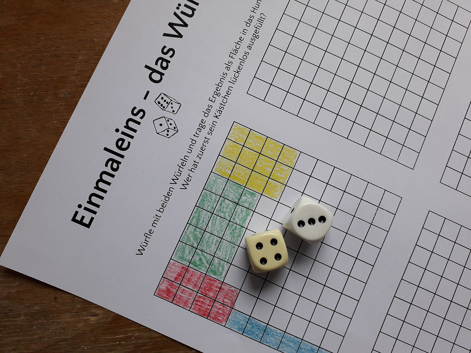 Die Mathe-Tüte: Spaß mit dem Einmaleins mit 1x1-Spielen