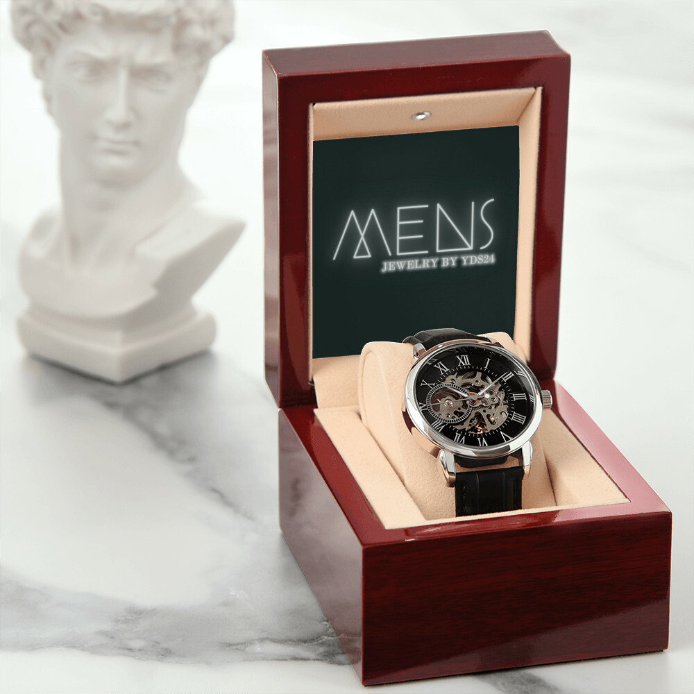 Luxus-Präsent: Men’s Openwork Watch | Armbanduhr | yds24 edition 