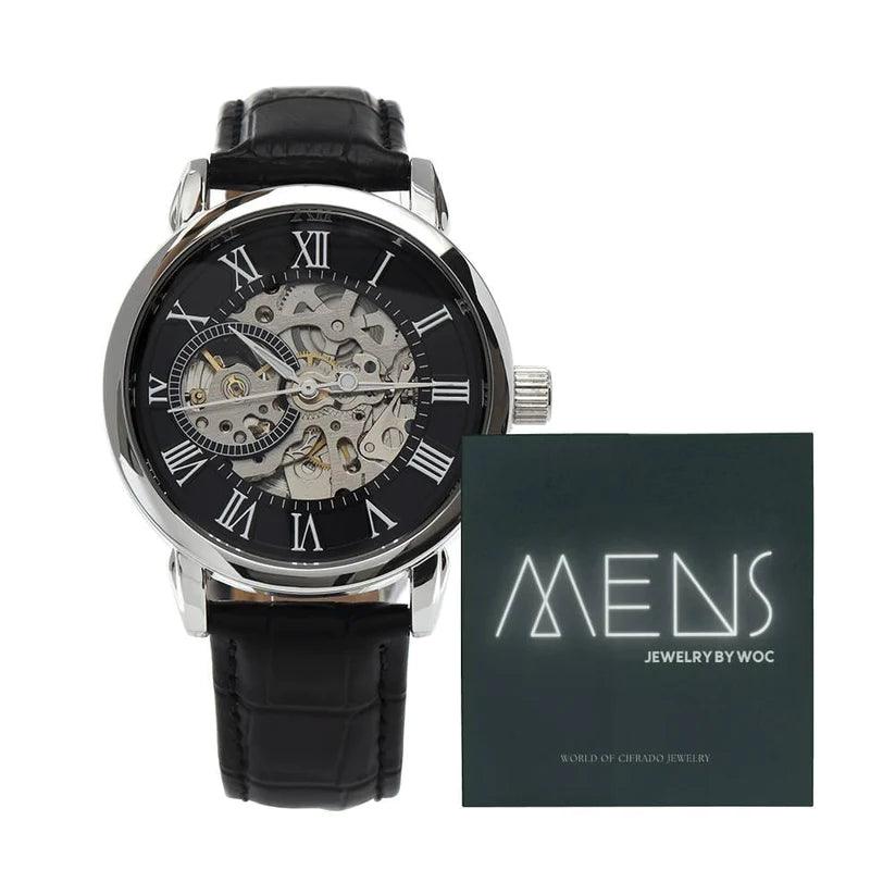 Luxus-Präsent: Men’s Openwork Watch | Armbanduhr | yds24 edition 