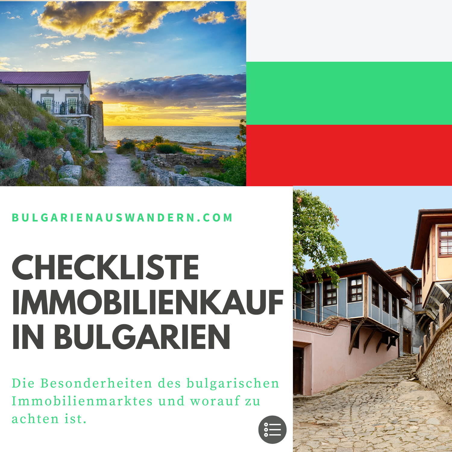 Checkliste: Immobilienkauf in Bulgarien