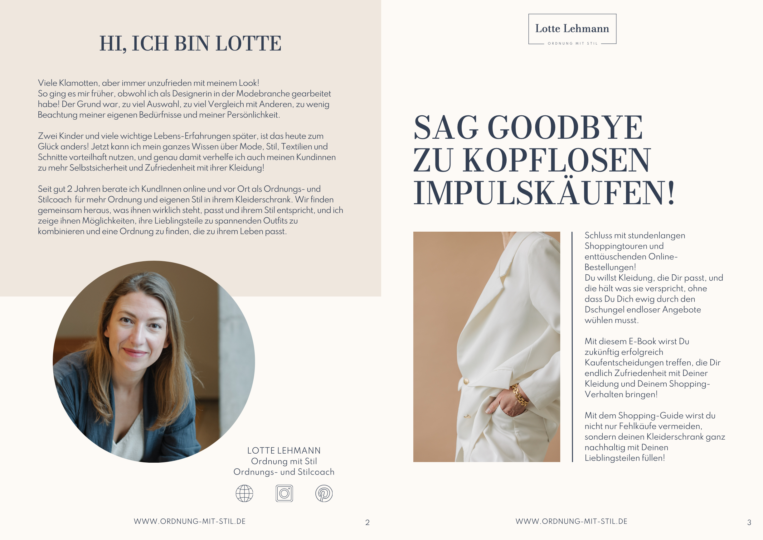 "Fashion-Shopping Guide" - Nie wieder Fehlkäufe! So geht Shopping richtig!