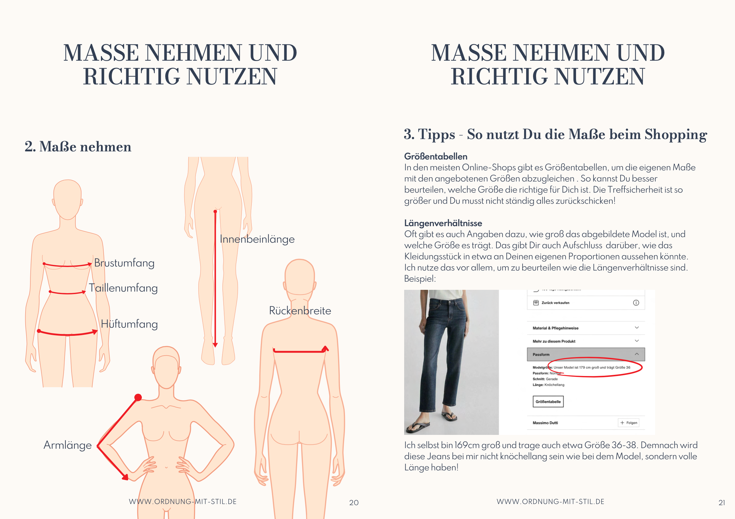 "Fashion-Shopping Guide" - Nie wieder Fehlkäufe! So geht Shopping richtig!