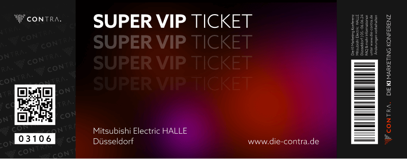 Contra 2025 Super VIP Ticket