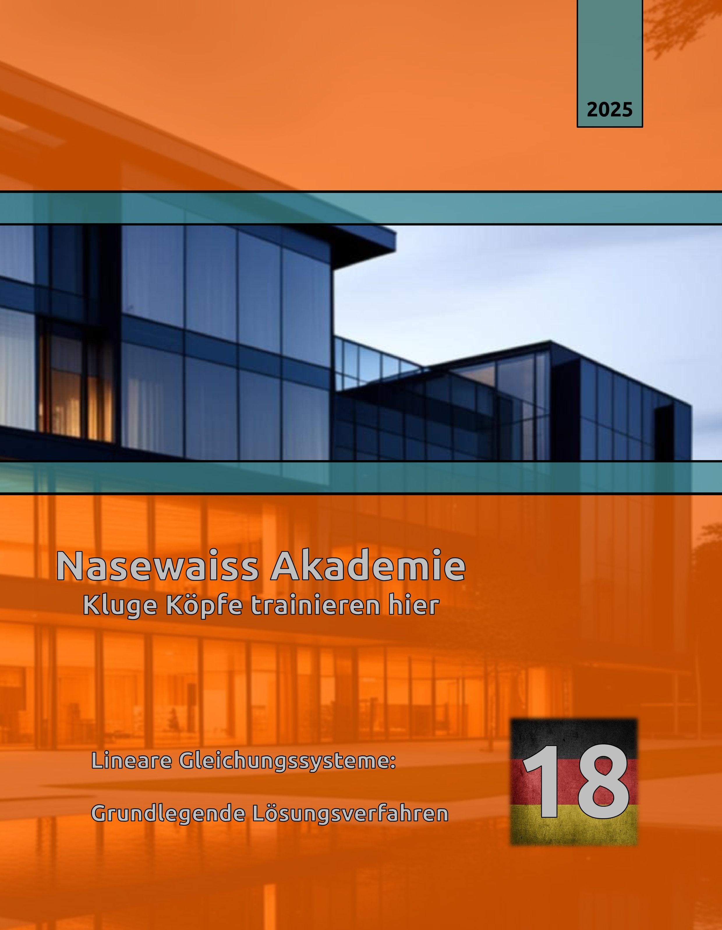 Lineare Gleichungssysteme – Grundlegende Lösungsverfahren | Nasewaiss Akademie (Version 18 - DEU)