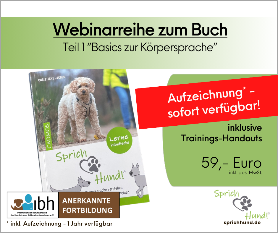 Aufzeichnung Webinarreihe zum Buch - Teil 1 Basics zur Körpersprache