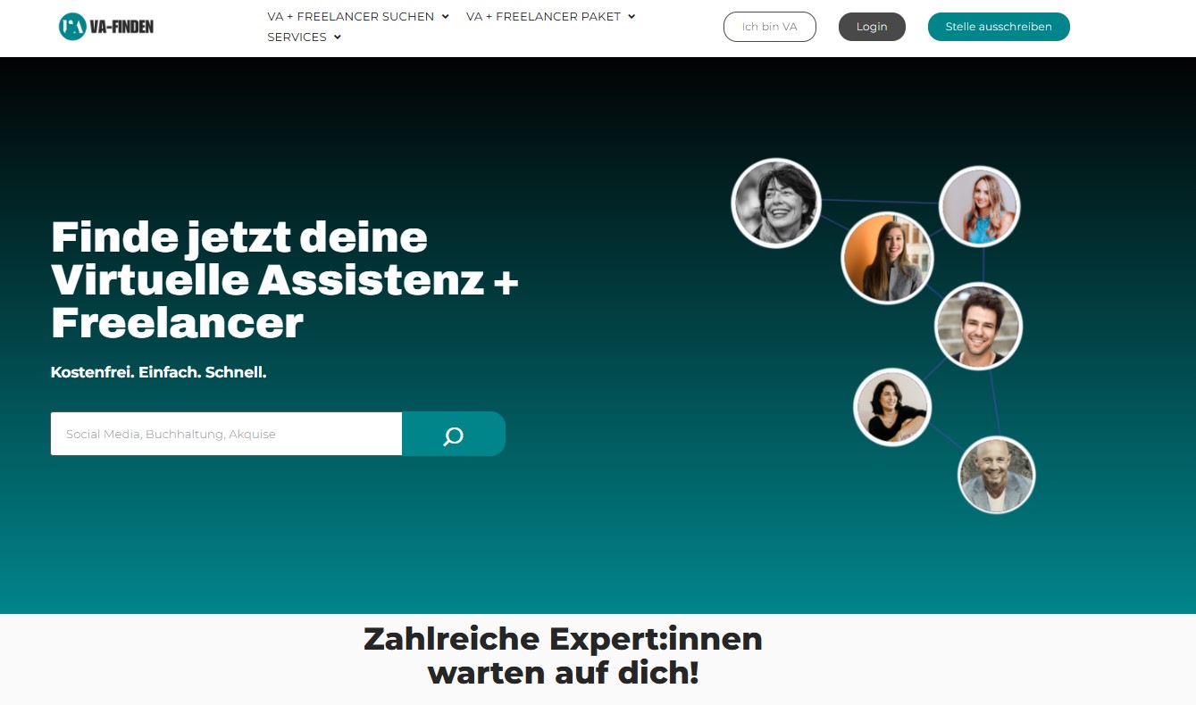 VA-Finden 30 Tage kostenfrei testen