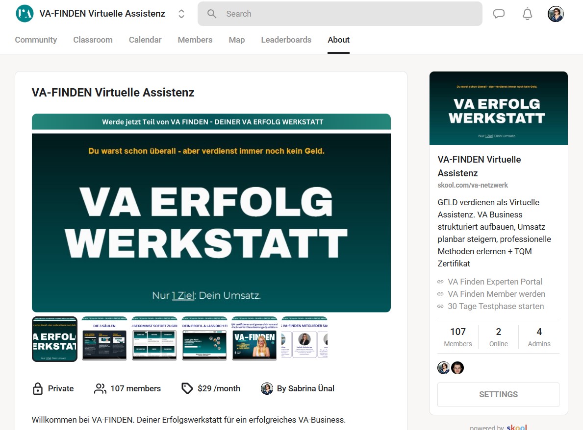 VA-Finden 30 Tage kostenfrei testen