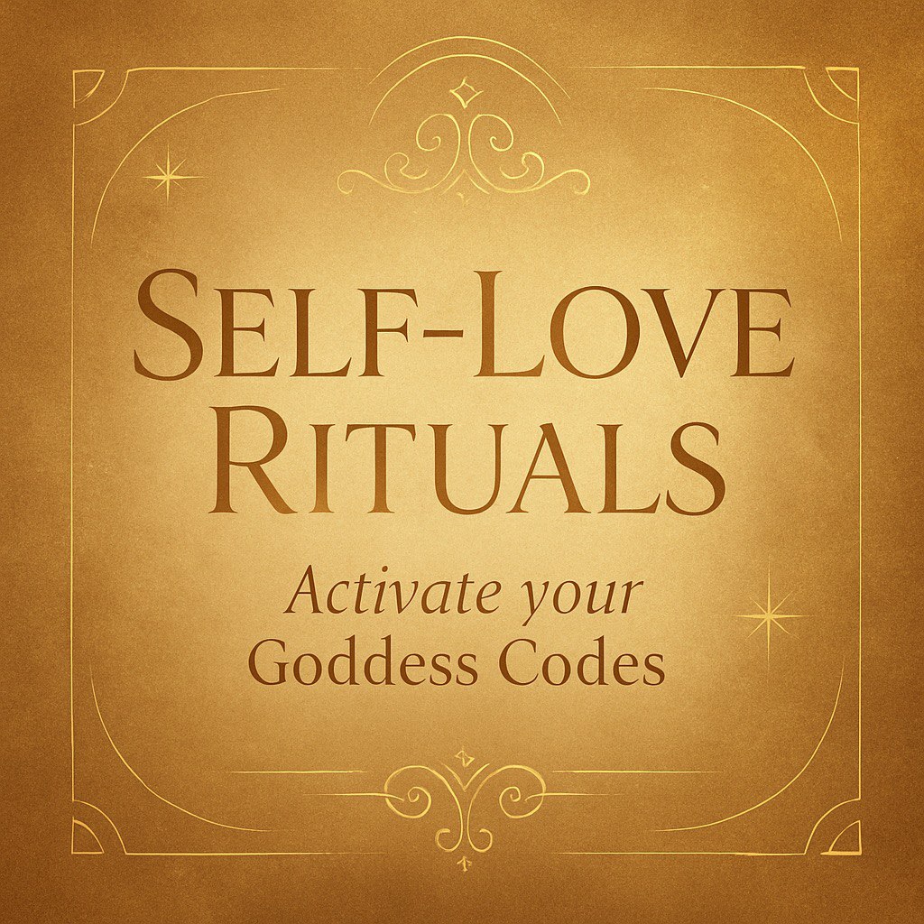 ✨ Self-Love Rituals - Activate YOUR Goddess Codes