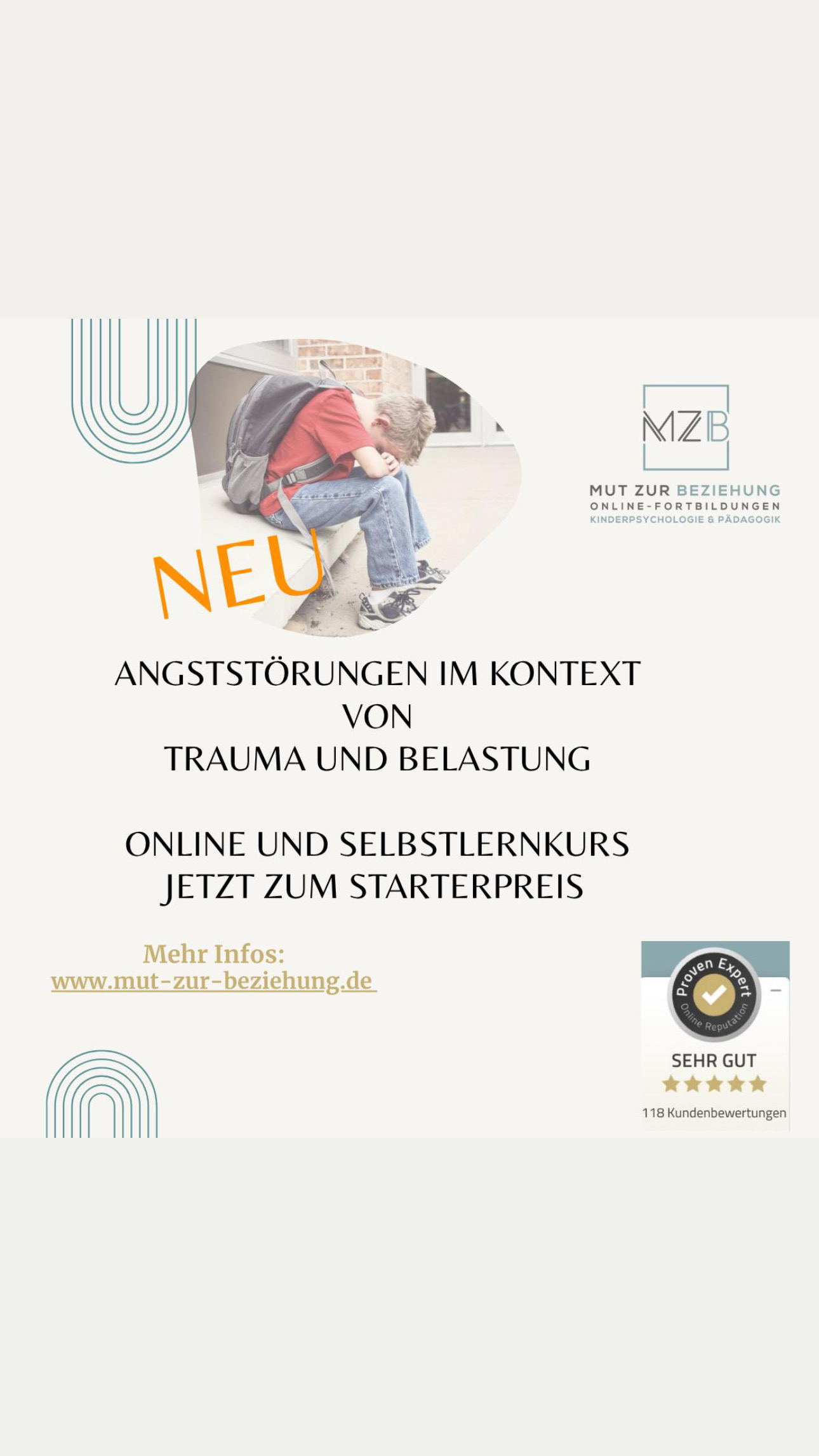 Mut zur Beziehungen - Onlinefortbildungen Kinderpsychologie & Pädagogik