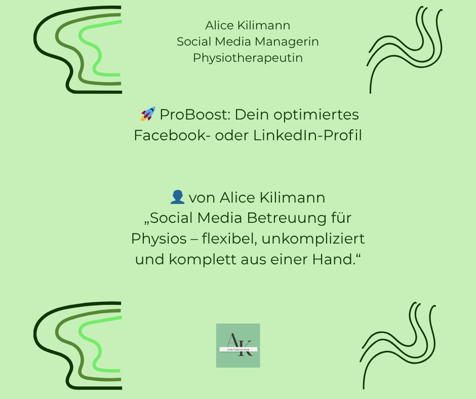 ProBoost: Dein professionelles Facebook-ODER Linkedin Profil oder deine optimierte Facebook-Seite