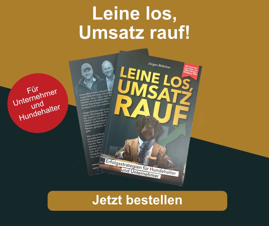 Das Buch: Leine los, Umsatz rauf