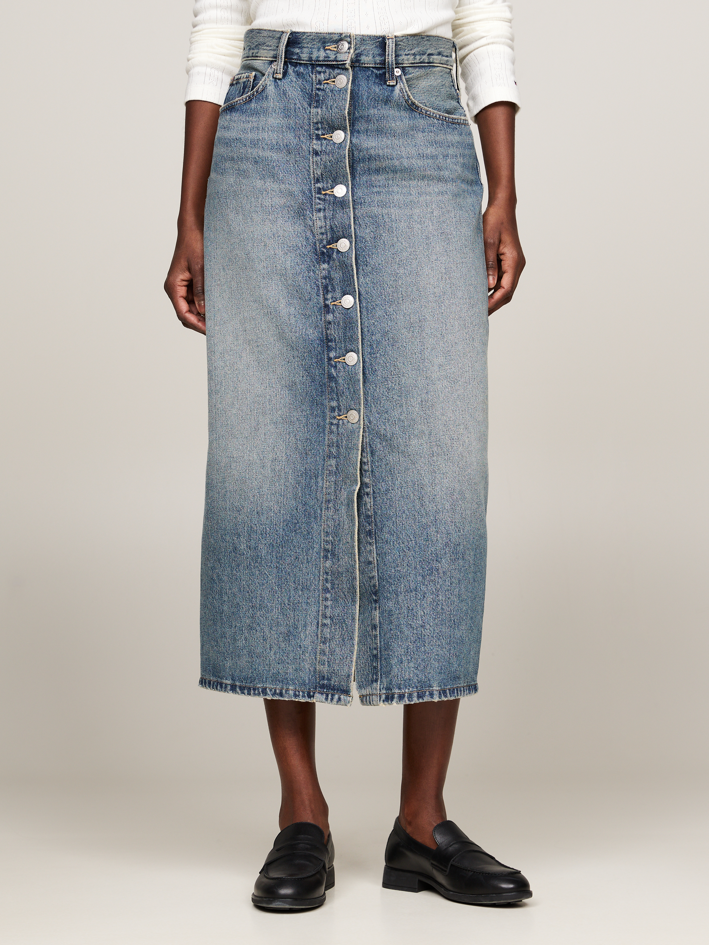 DNM MIDI STRAIGHT SKIRT HW MEG female