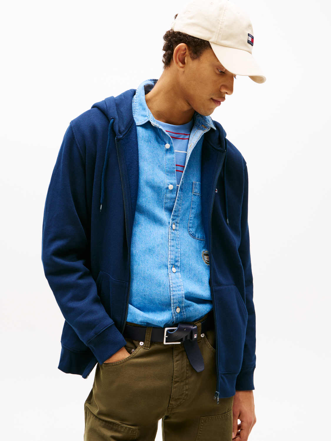 XXL TJM REG S FLAG ZIP THRU male