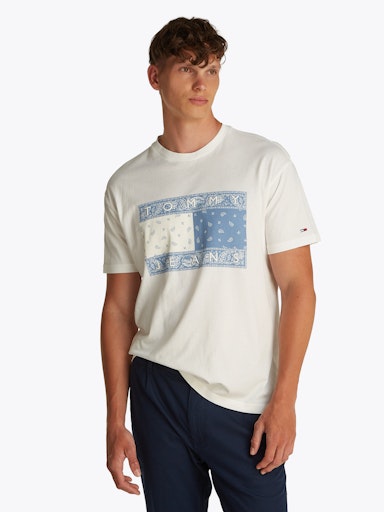 TJM RLX PAISLEY FLAG TEE EXT
