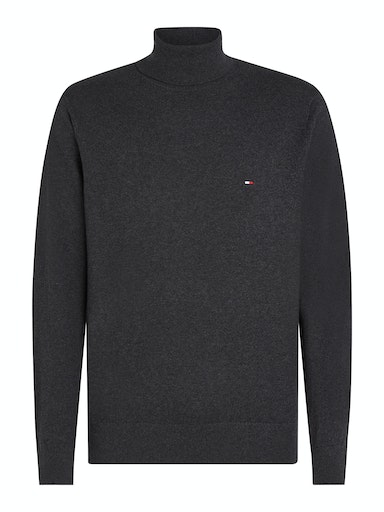 PIMA ORG CTN CASHMERE ROLL NECK