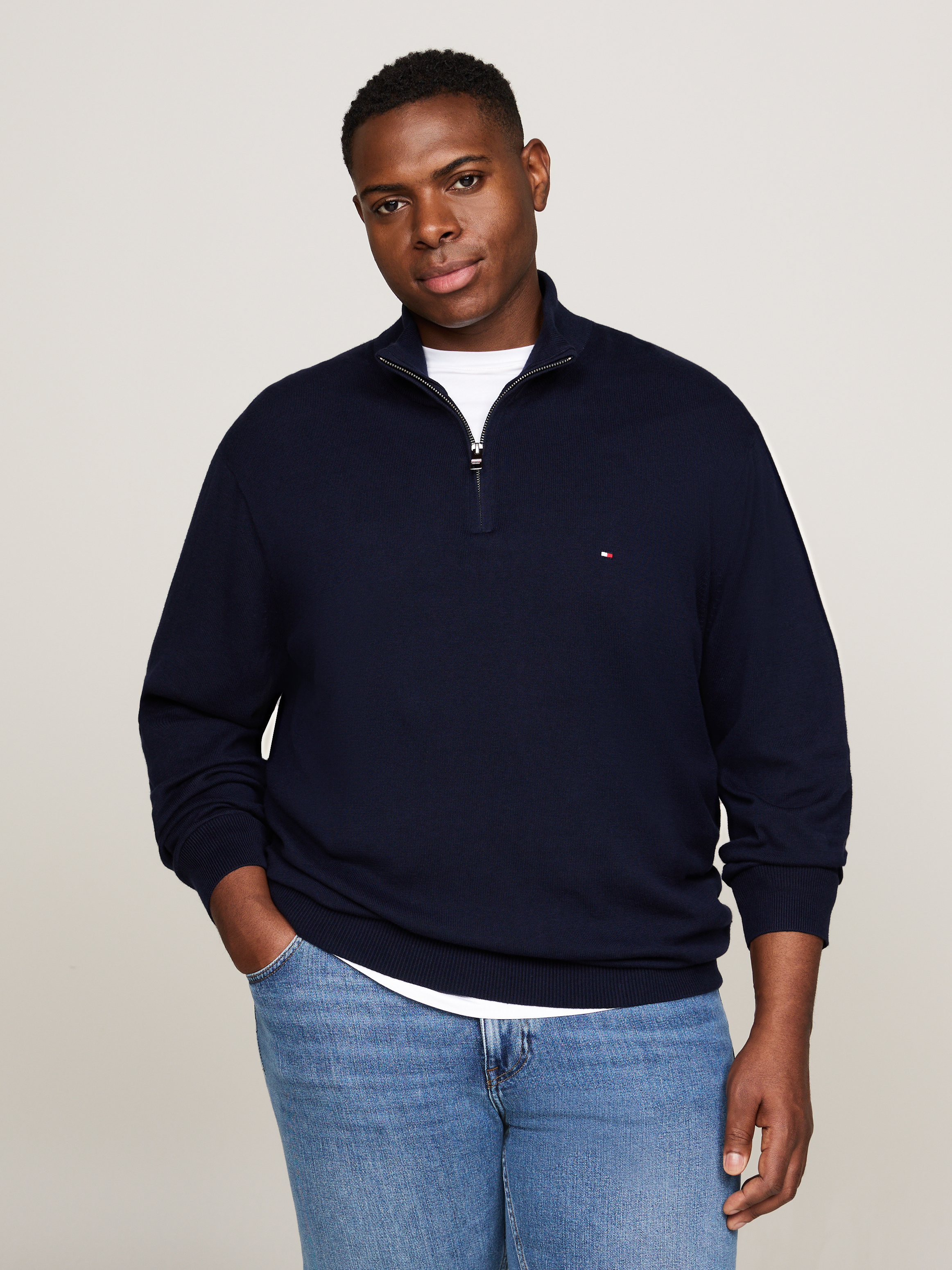 BT-PIMA ORG CTN CASHMERE ZMOCK-B male