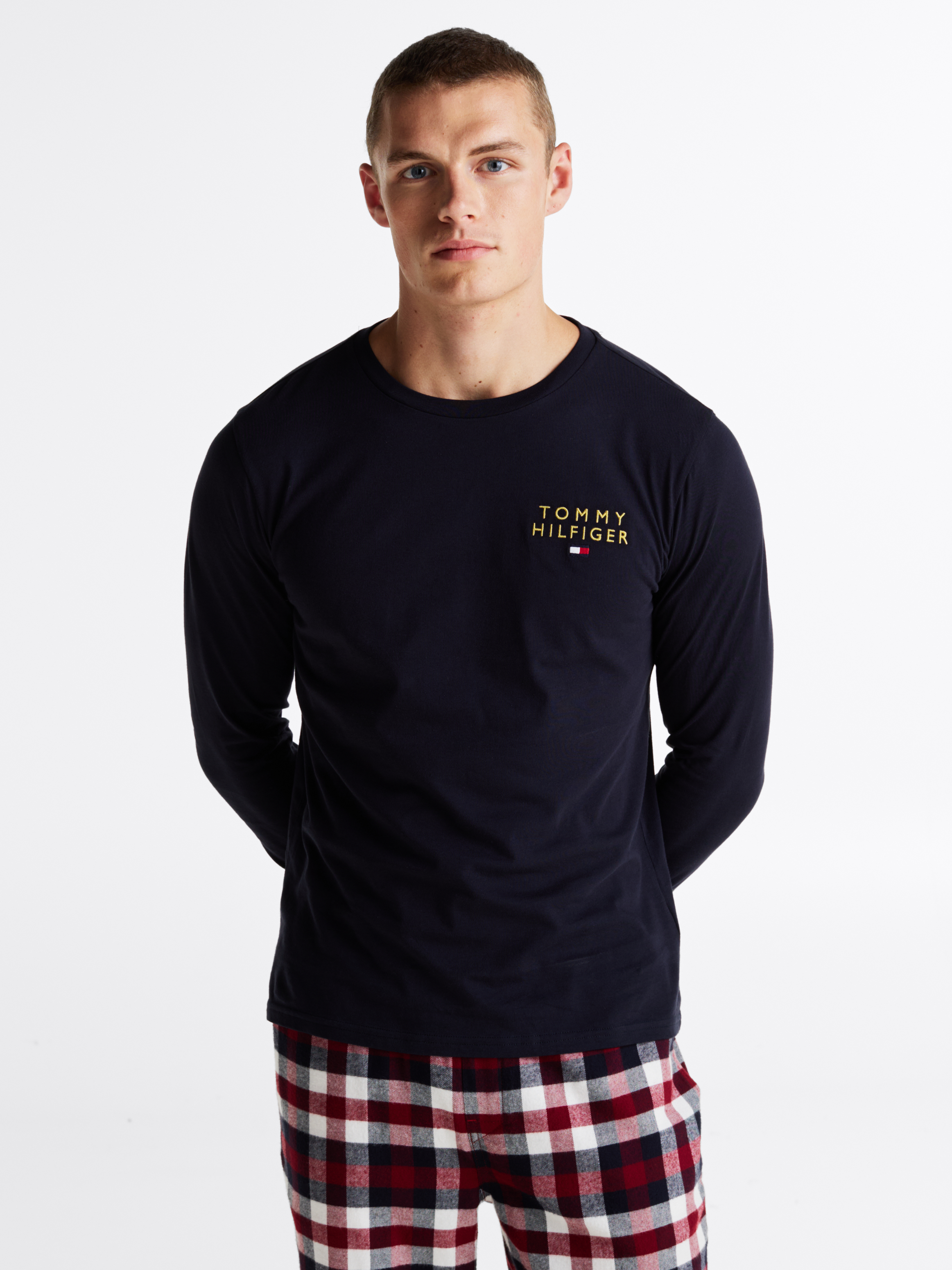 LS TEE LOGO GOLD male