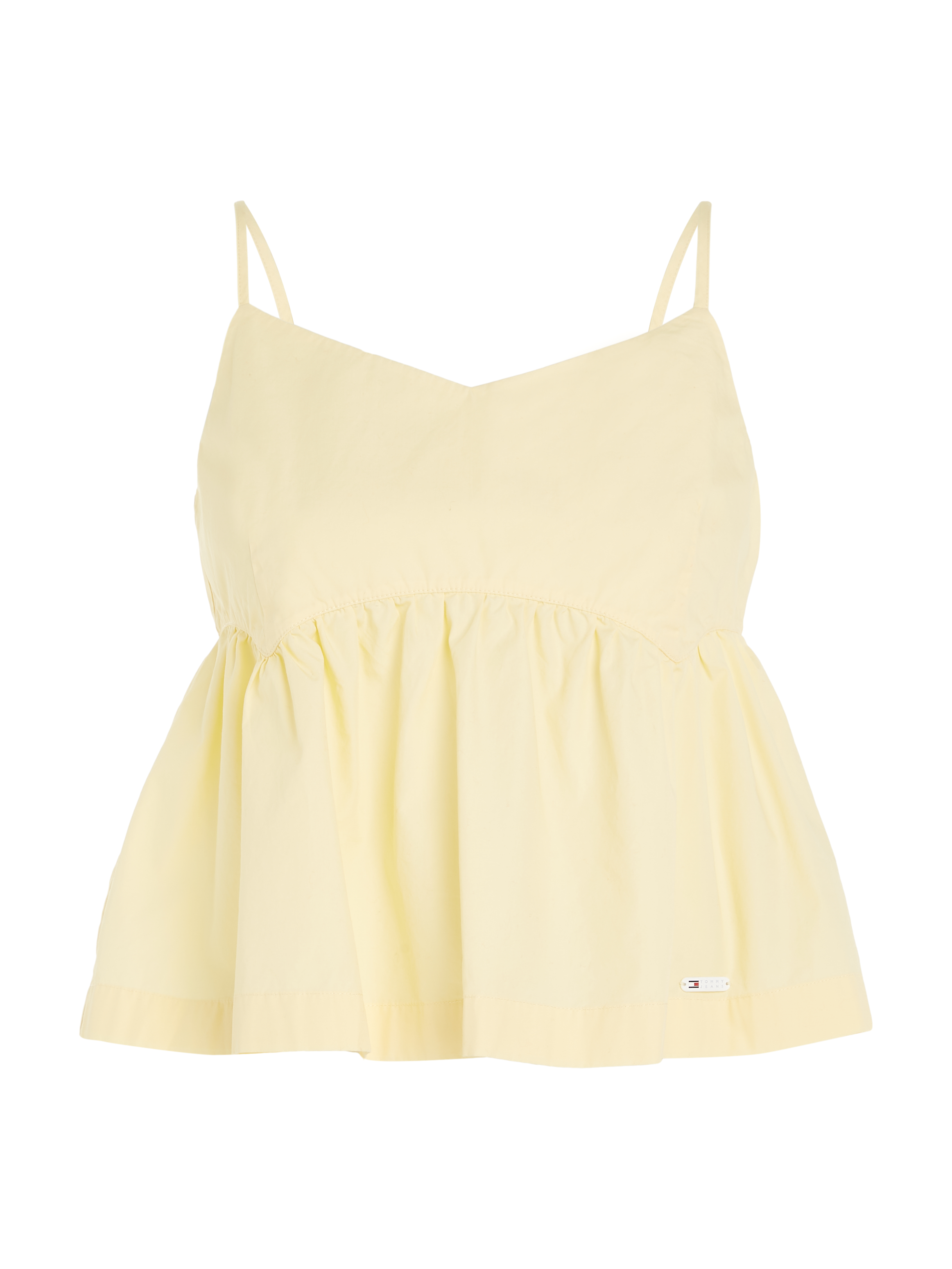 TJW POPLIN BACK TIE STRAP TOP female