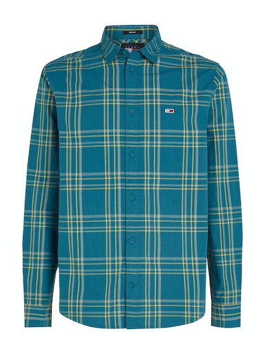 TJM REG POPLIN CHECK SHIRT