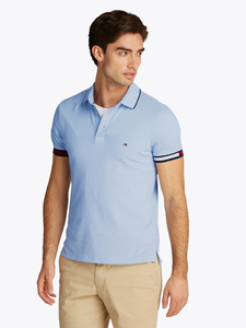 FLAG CUFF SLIM FIT POLO