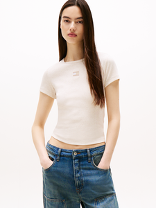 TJW SLIM BADGE RIB TEE