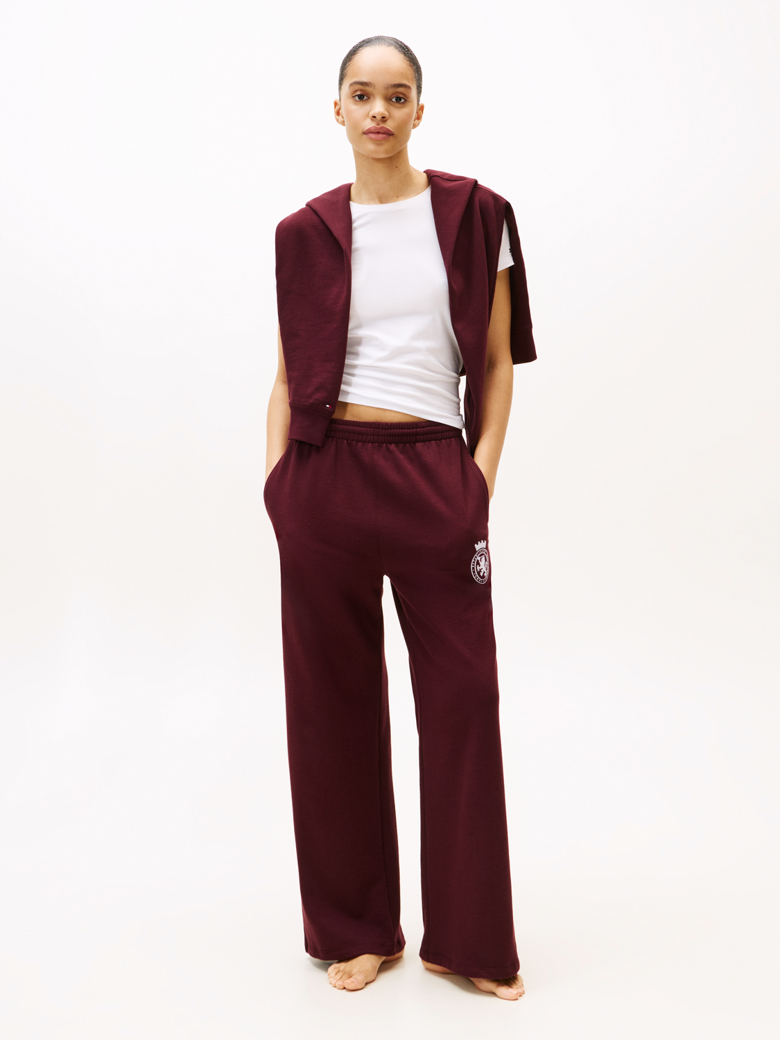 RIB PANTS female