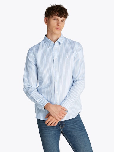 LINEN BLEND BOLD STRIPE