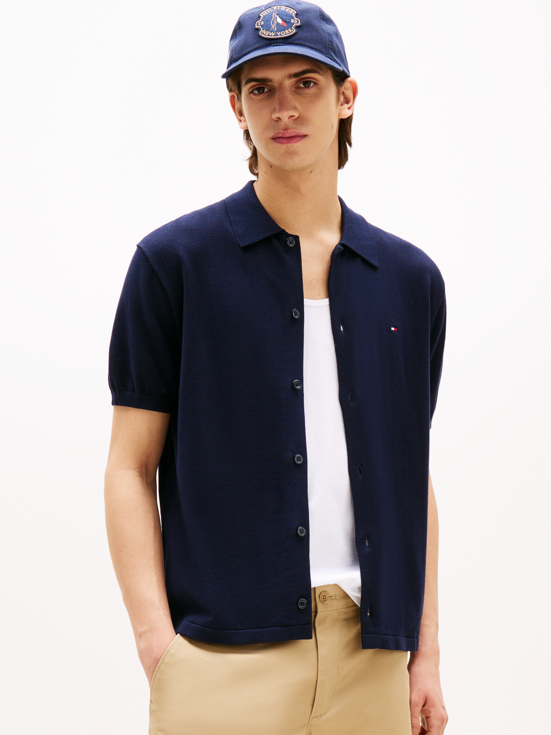 ESSENTIAL COTTON SS OVER SHIRT male