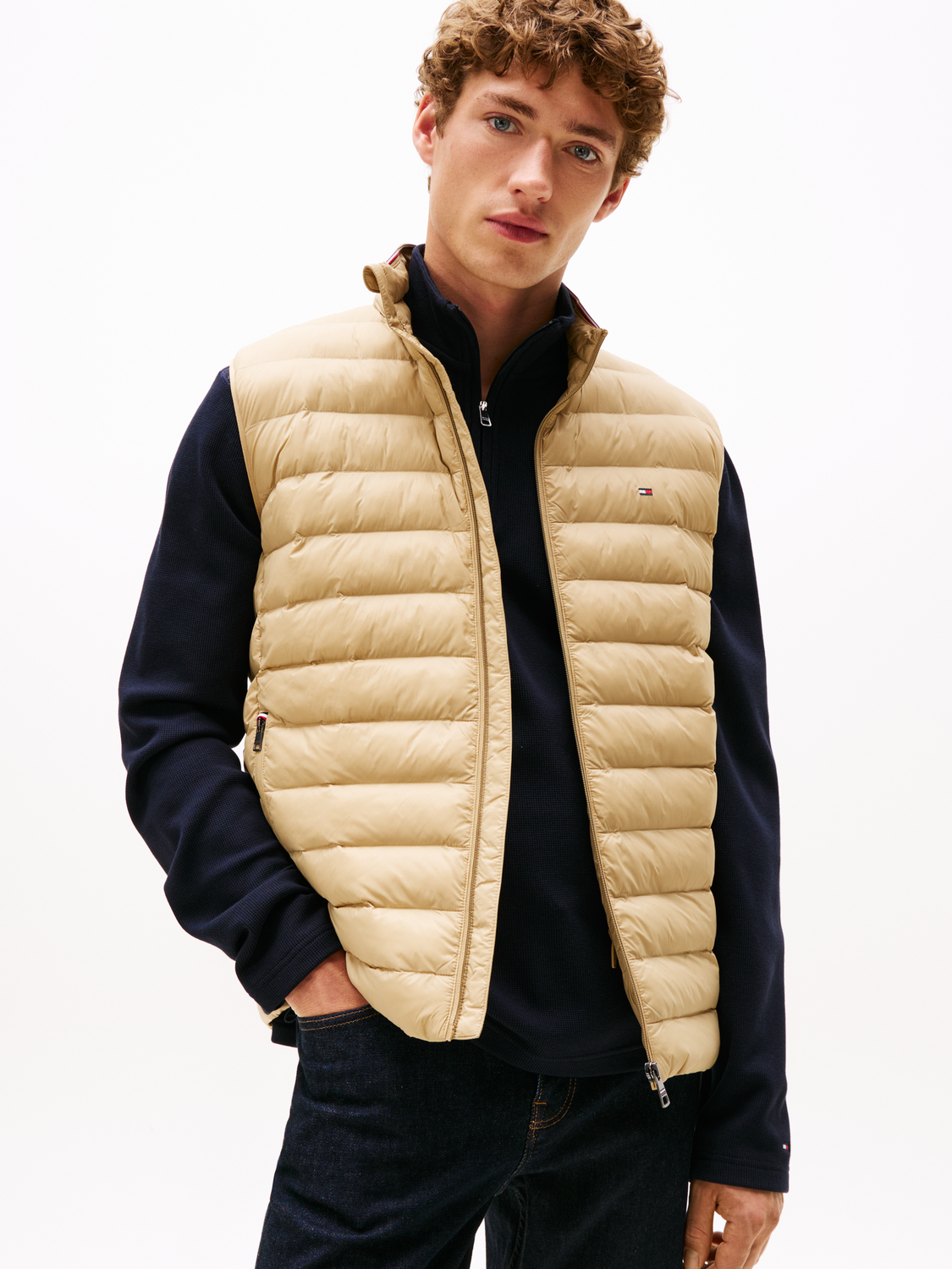 PACKABLE RECYCLED VEST male