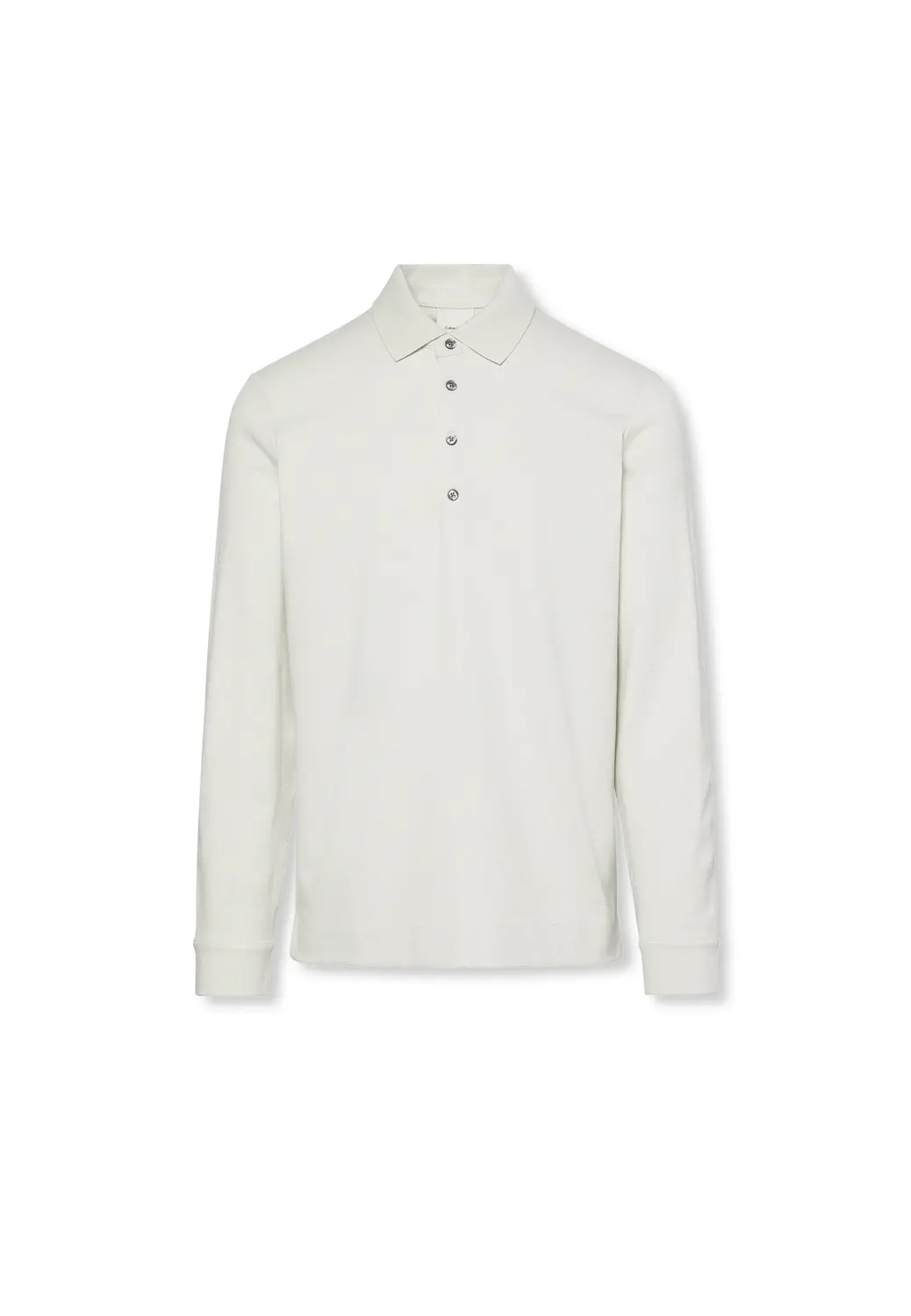 LS JACQUARD WOOL POLO male