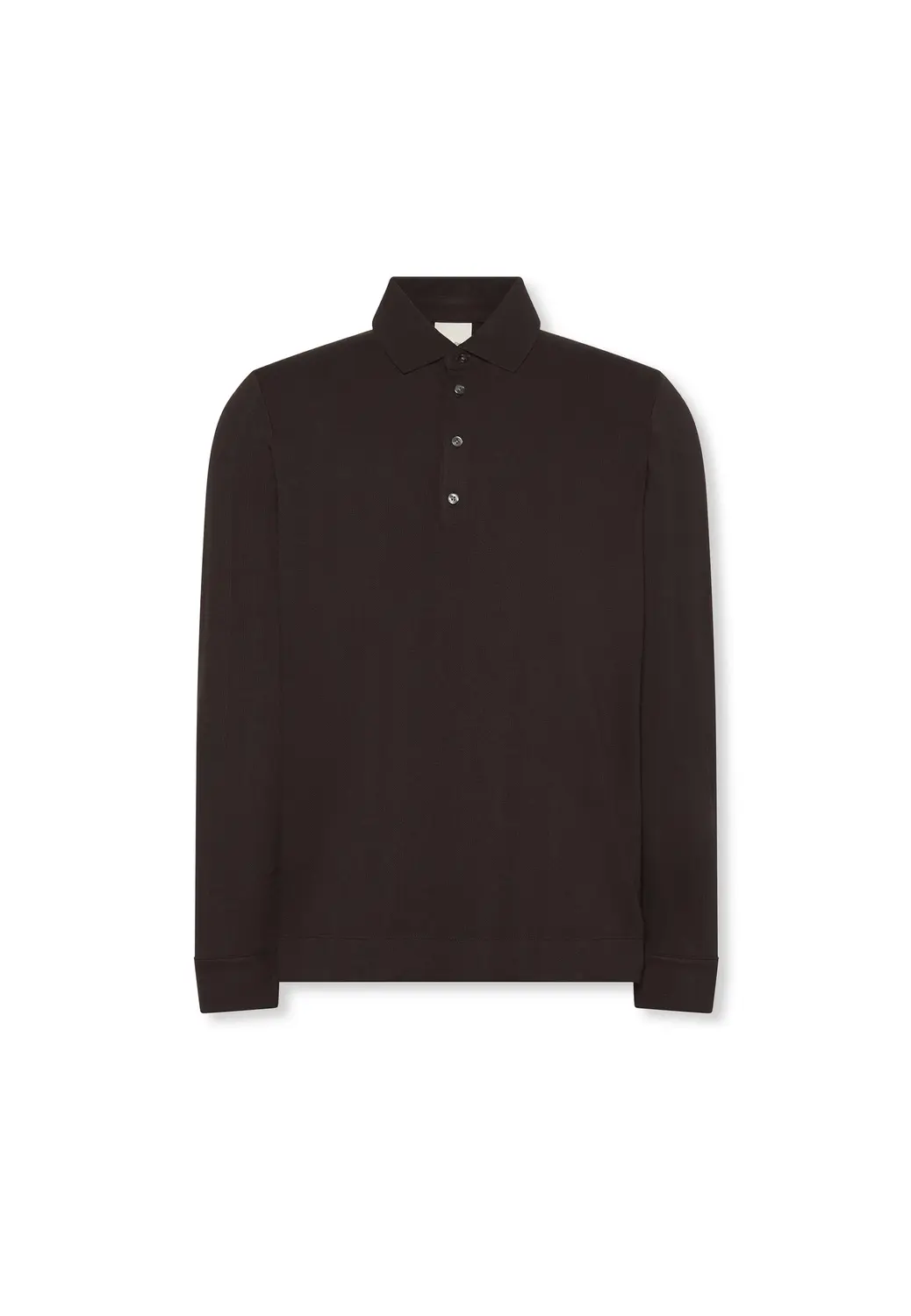 LS JACQUARD WOOL POLO male