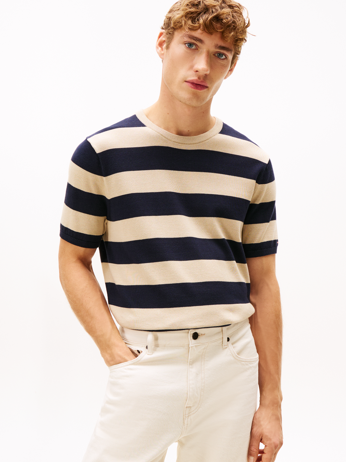 ESSENTIAL COTTON SS CREW NECK male