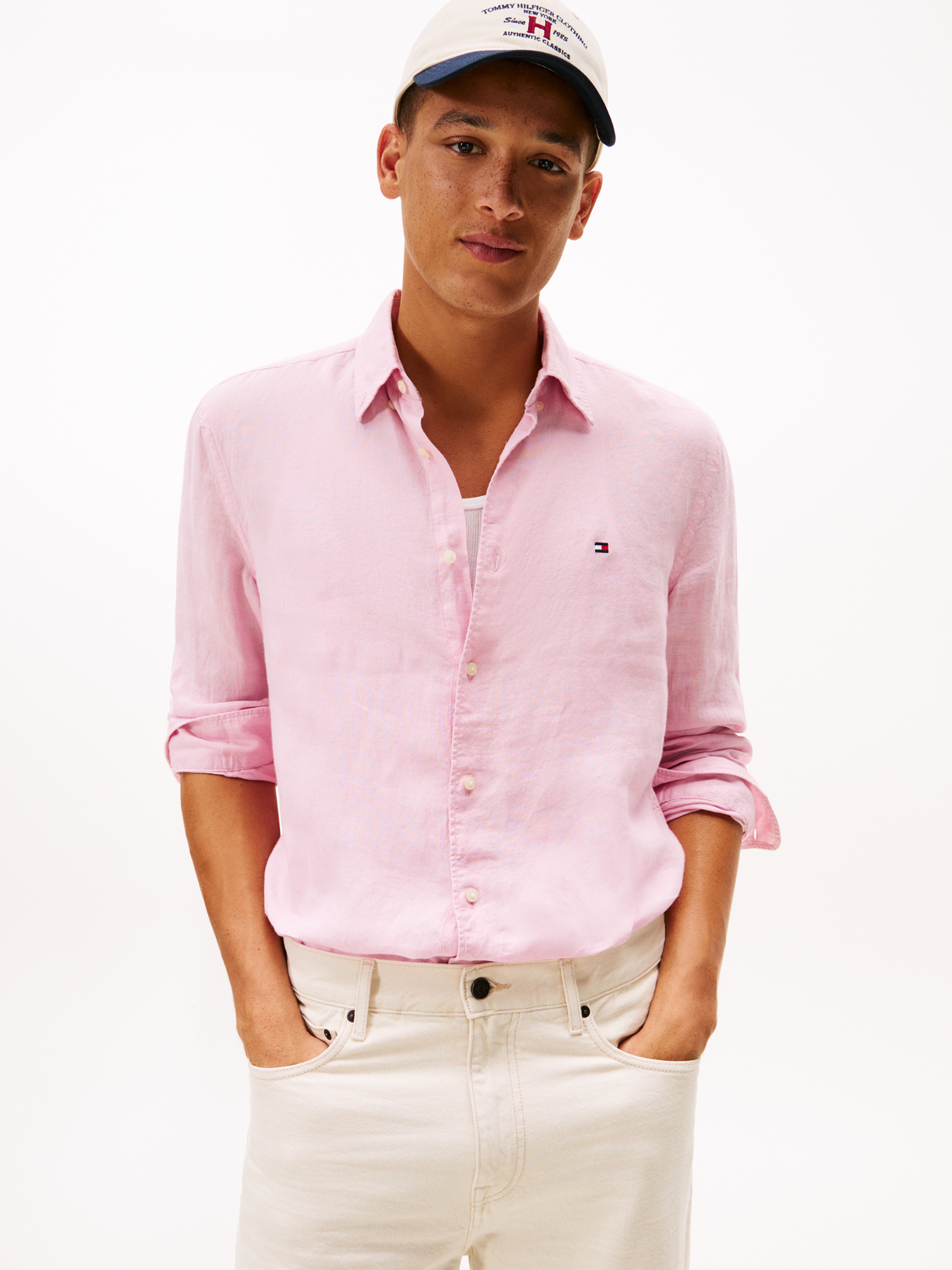 PIGMENT DYED LI SOLID RF SHIRT male