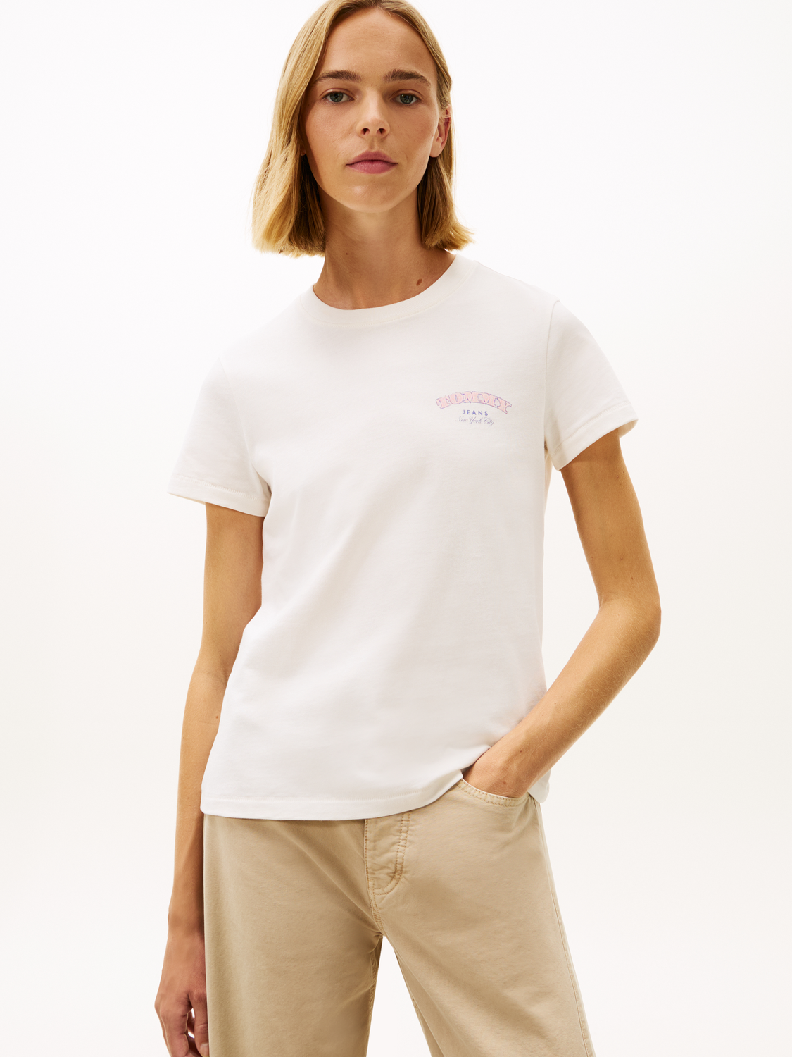 TJW REG DOLLAR STACK TEE EXT female