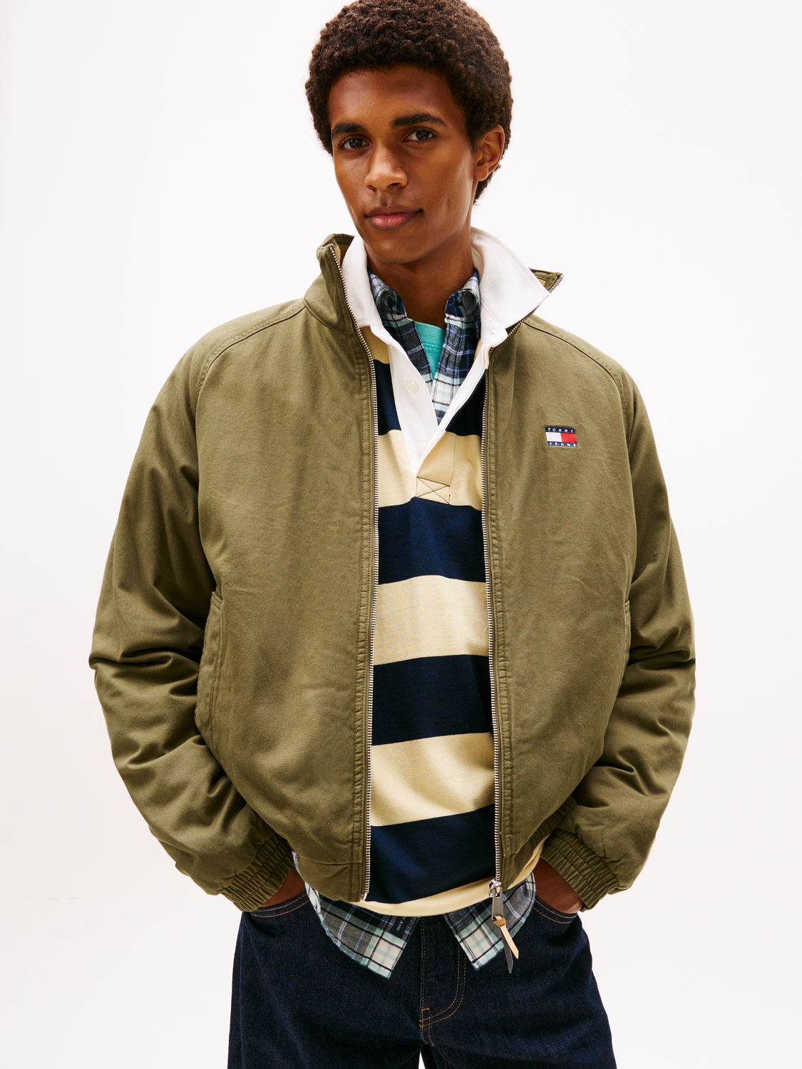 TJM COTTON TWILL PADDED JACKET male
