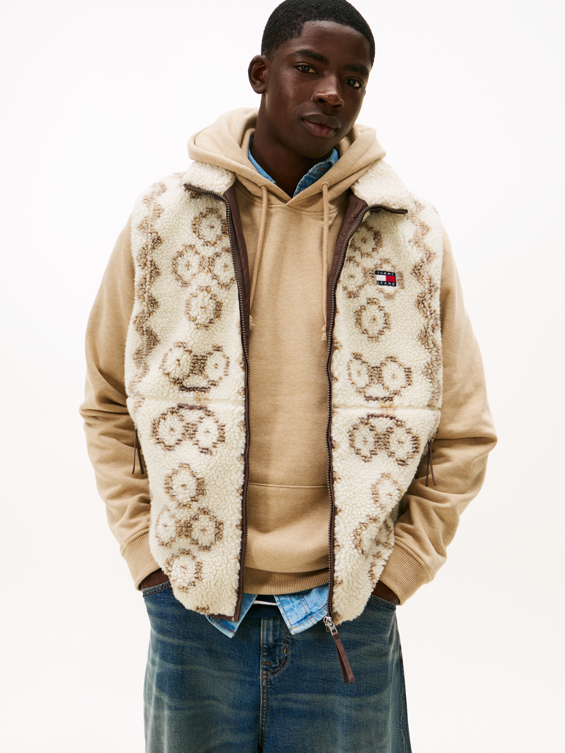 TJM TEDDY AOP VEST male