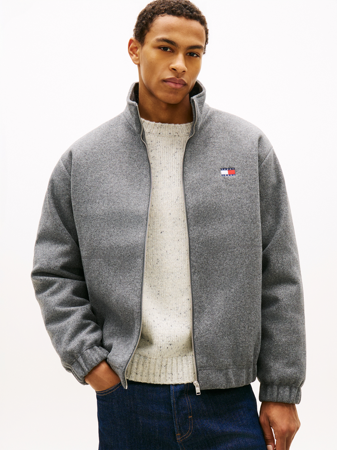 TJM ESSENTIAL WOOL PADDED JACKET male