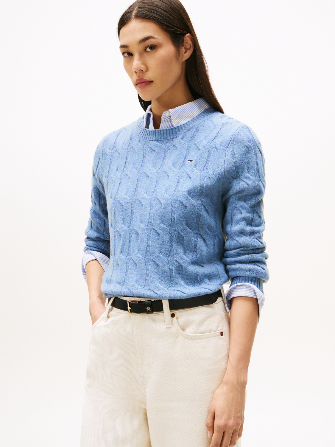 SOFT WOOL CABLE C-NK LS SWT female