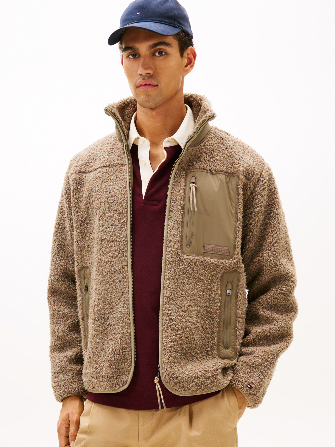 TEDDY FLEECE ZIP THROUGH