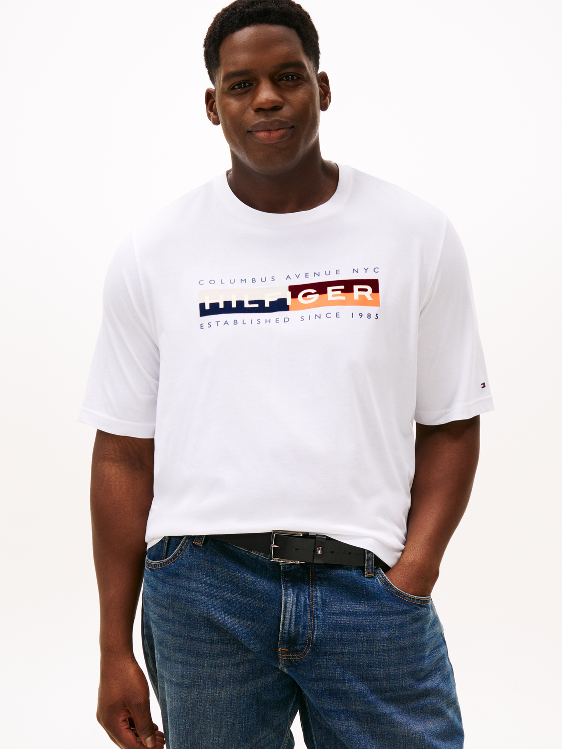 BT-TH COLOUR BLOCK GRAPHIC TEE-B male