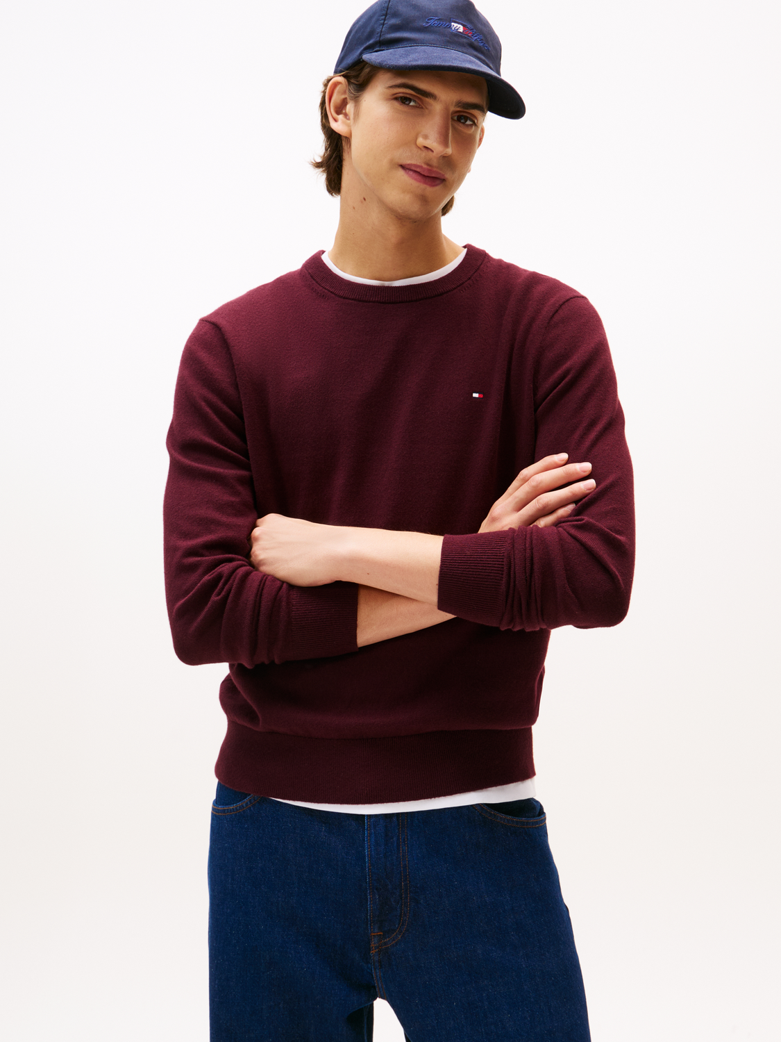 PIMA ORG CTN CASHMERE CREW NECK