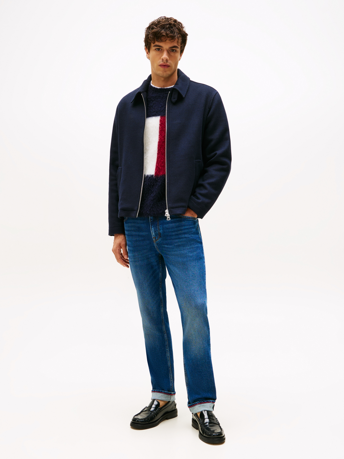 STRAIGHT DENTON STR JAMES BLUE male