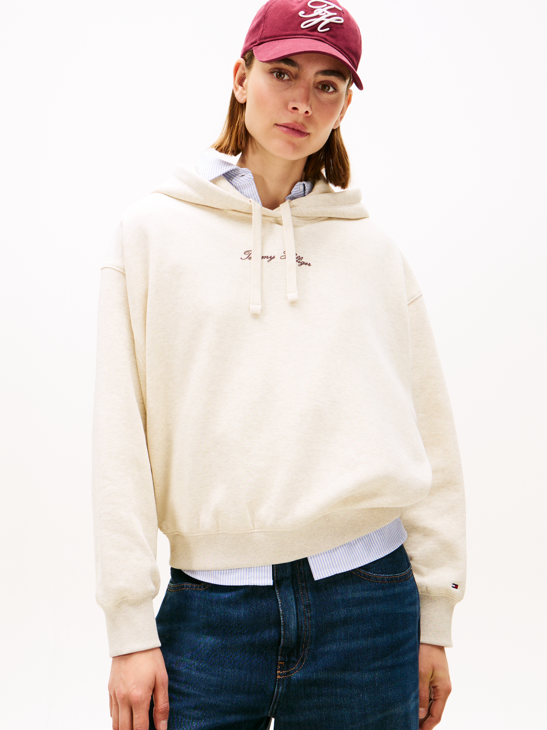 CLASSIC SCRIPT FLEECE HOODIE