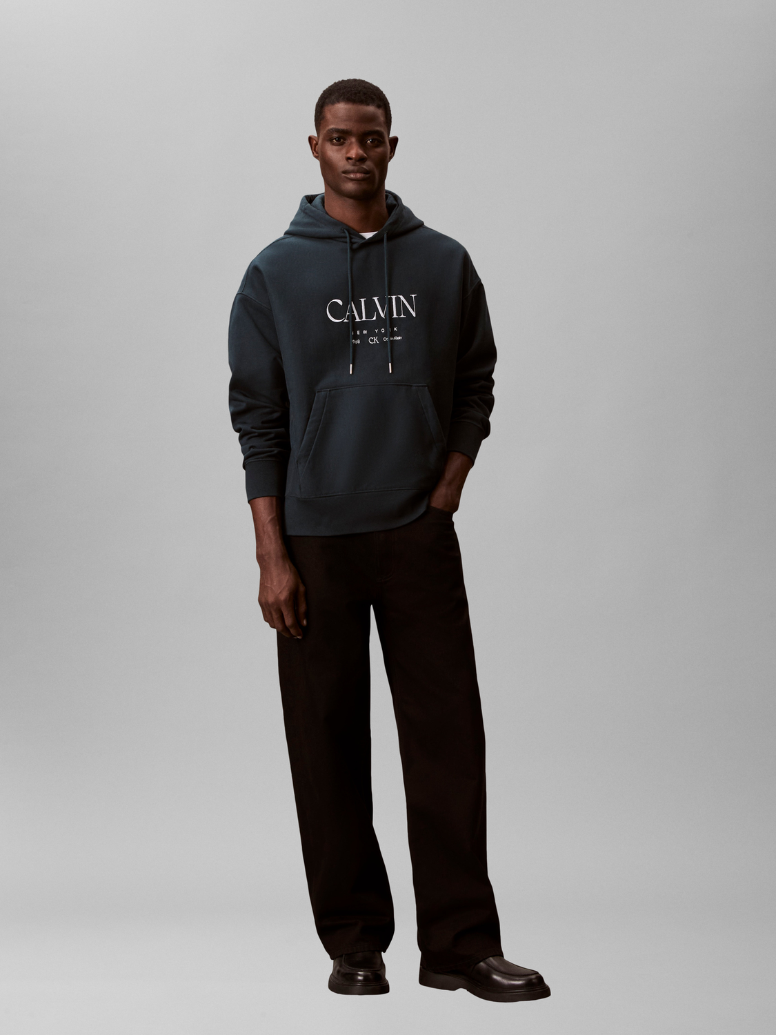 LS PREMIUM FLEECE CALVIN GRAPHIC male