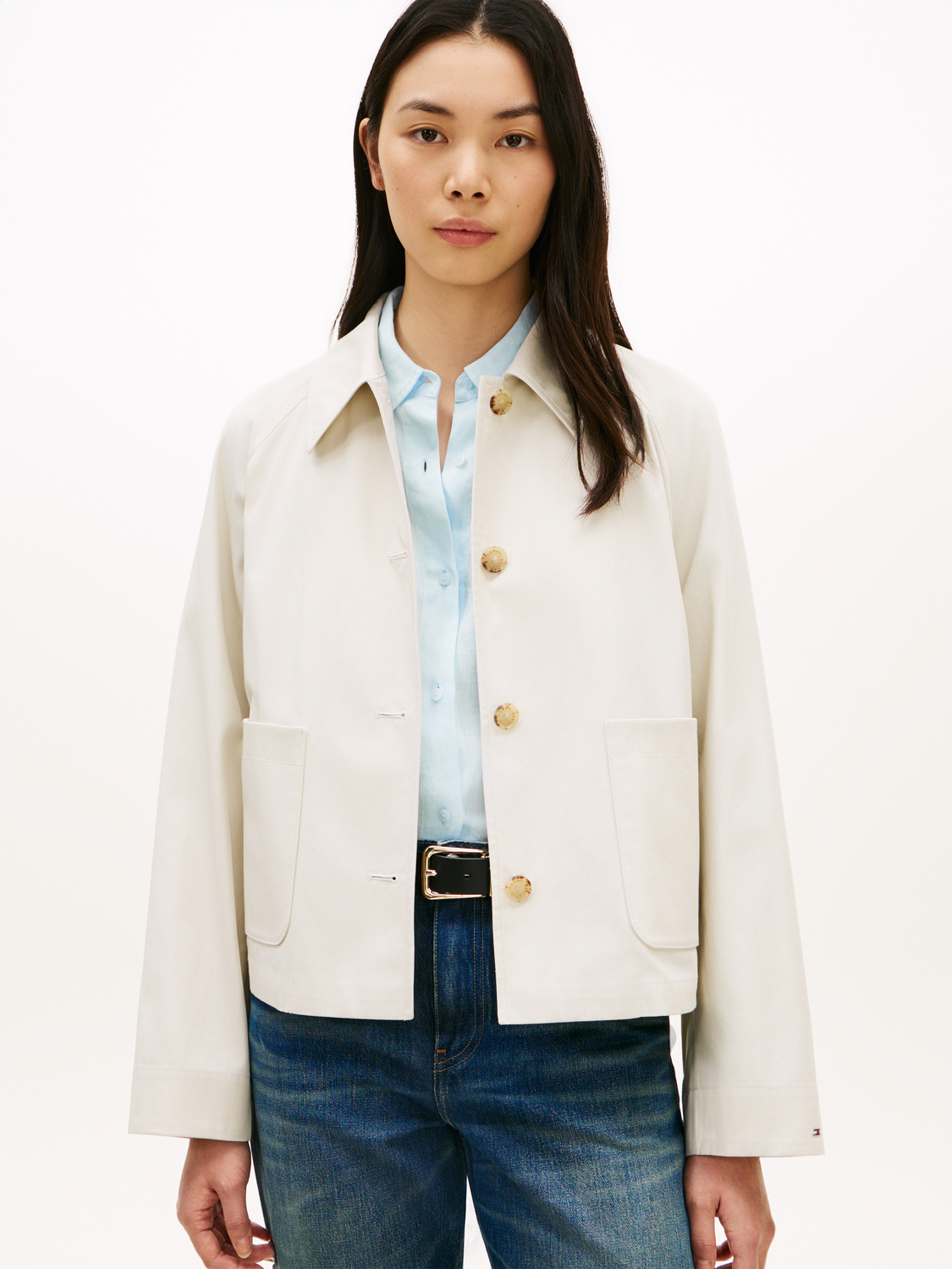 COTTON SHORT JACKET female