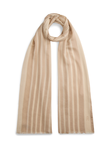 Chic TH Monogram Rectangular Scarf