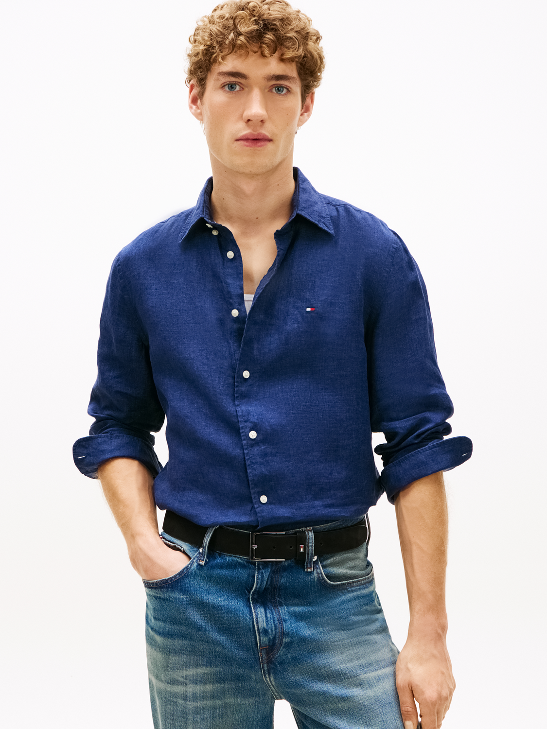 PIGMENT DYED LI SOLID RF SHIRT male