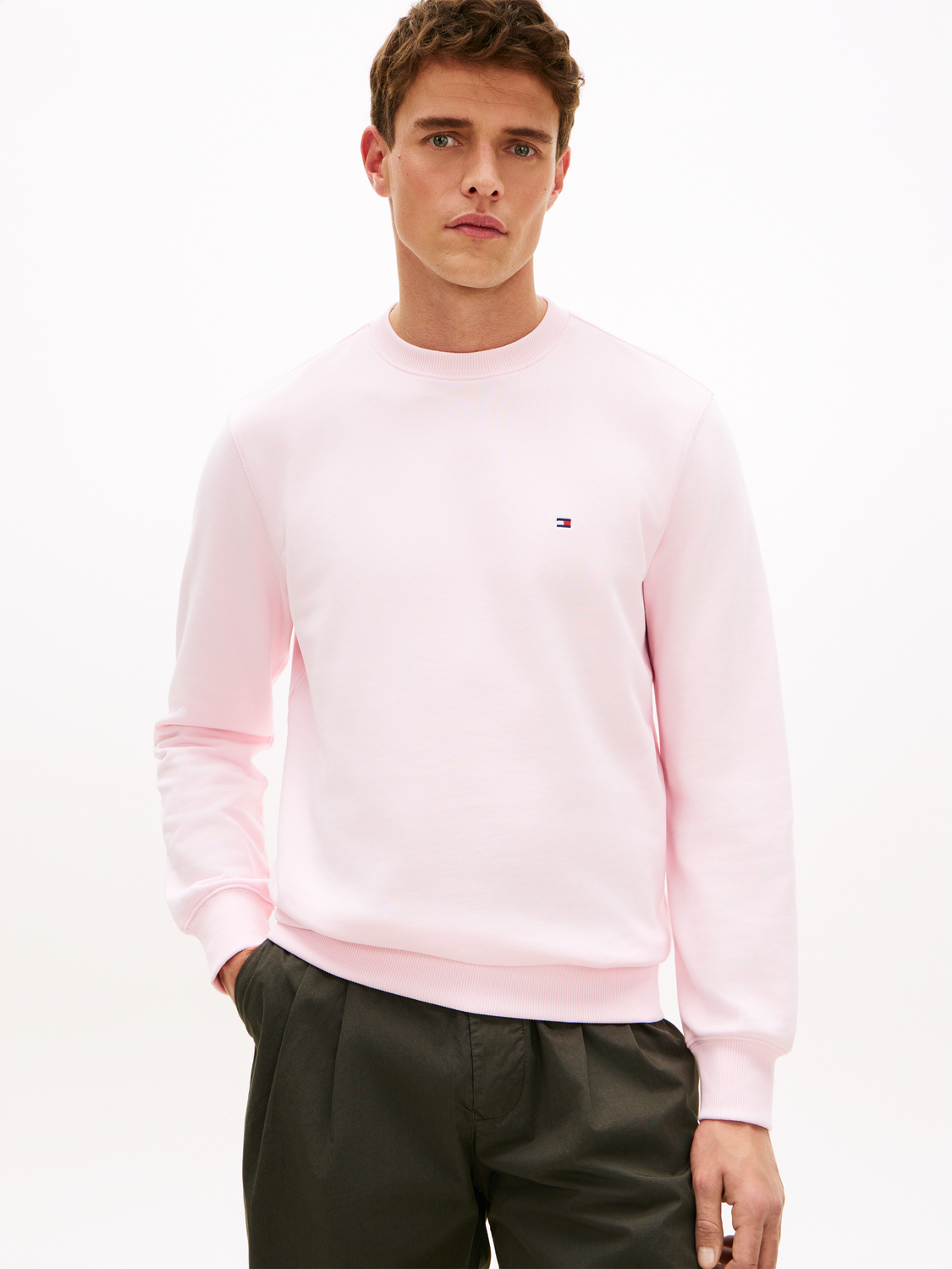 ESSENTIAL TERRY CREWNECK male