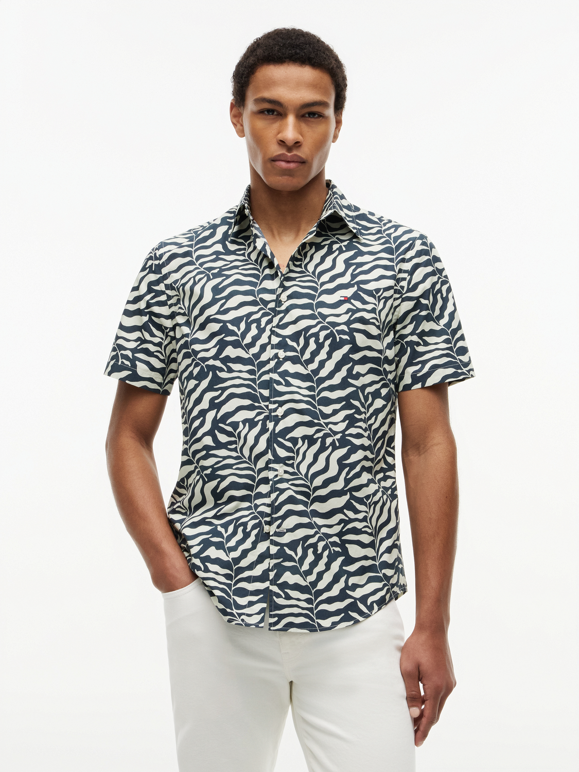 PAPERTOUCH PALM SS RF SHIRT male