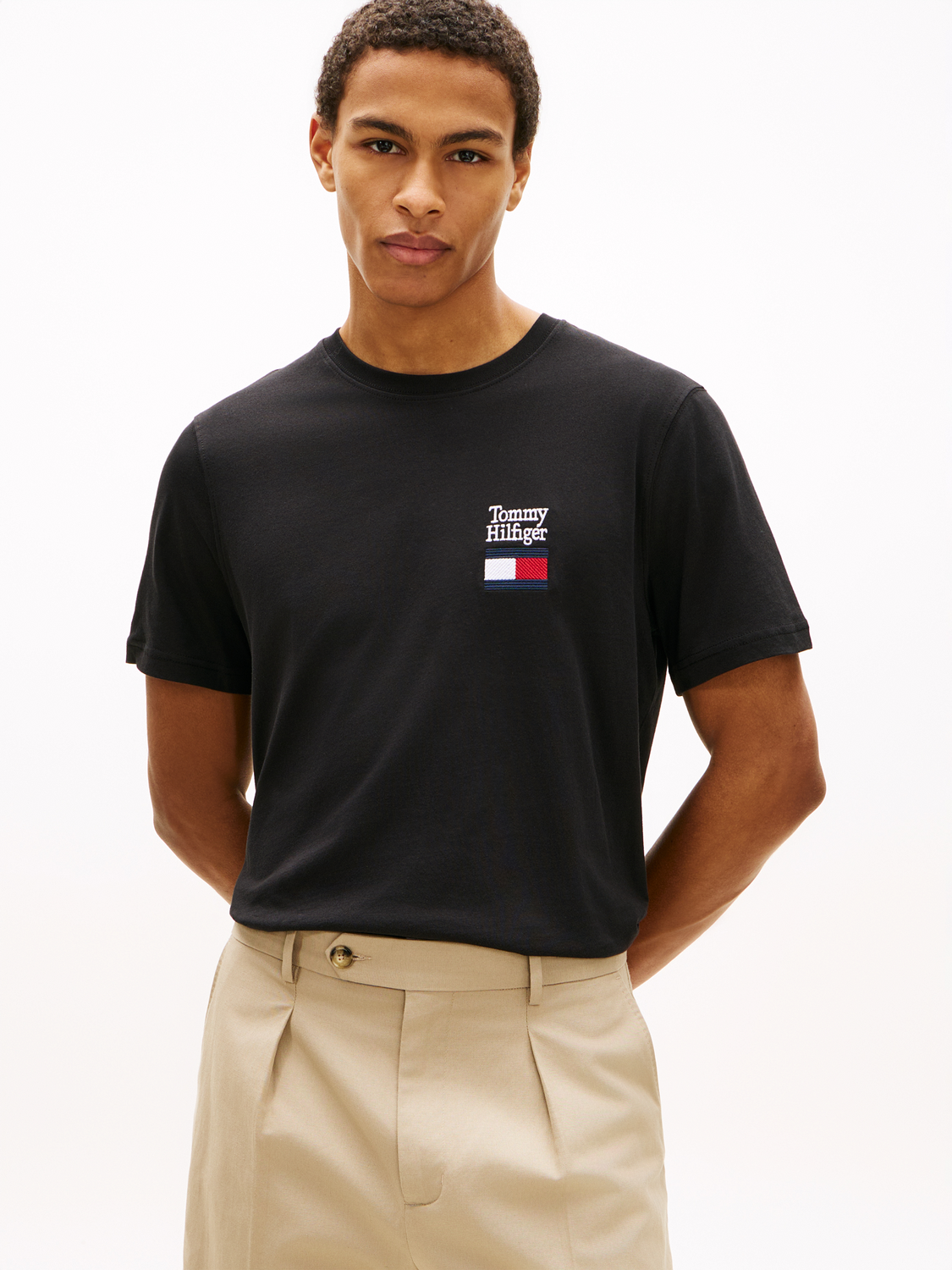 BRAND LOVE TEXT STACK TEE male